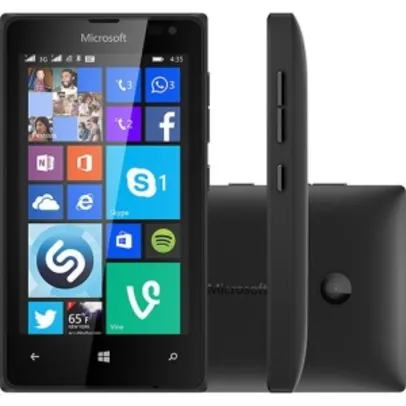 [Americanas] Microsoft Lumia 435 Dual Chip Desbloqueado Windows Phone 8.1 Tela 4" 8GB 3G Wi-Fi Câmera 2MP R$299,90