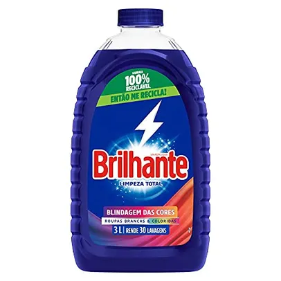 Sabão Líquido Brilhante Limpeza Total 3L