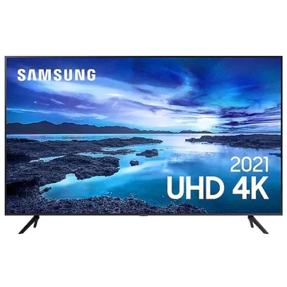 Smart Tv Samsung 65 Polegadas UHD 4K Crystal UN65AU7700GXZD