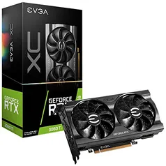 EVGA GeForce RTX 3060 Ti XC Gaming, 08G-P5-3663-KR, 8GB GDDR6, refrigeração iCX3, placa traseira de metal