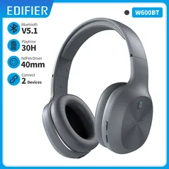 Edifier w600bt fone de ouvido bluetooth sem fio