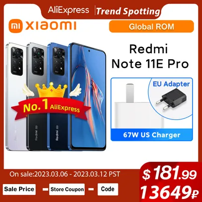 Smartphone Xiaomi Redmi note 11e Pro 5g 6/128 GB