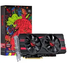 Placa de Vídeo Radeon RX 580 Dual Graffiti 8GB PC | R$ 1399