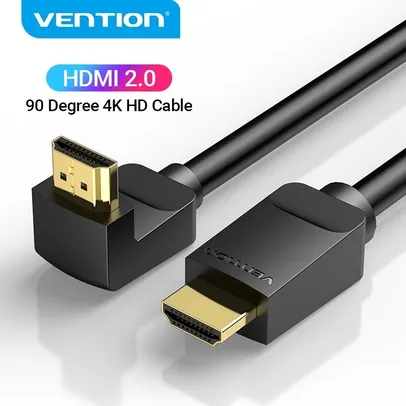 [NOVOS USUÁRIOS] Cabo HDMI 2.0 4K 2 Metros Vention | R$0,06