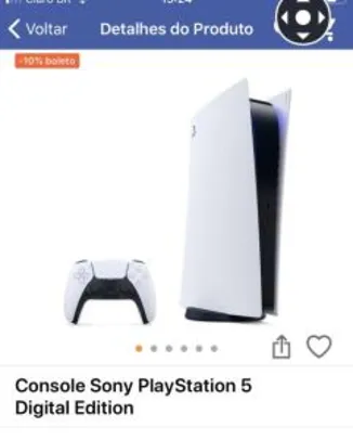 [Pré Venda] Console Sony PlayStation 5 Digital Edition | R$4.050
