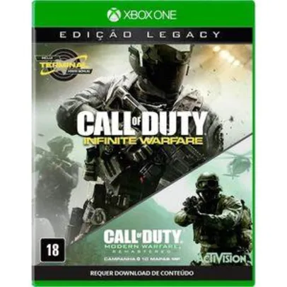 Jogo para Xbox One Call of Duty Infinite Walfare Legacy Edition - R$ 49,90