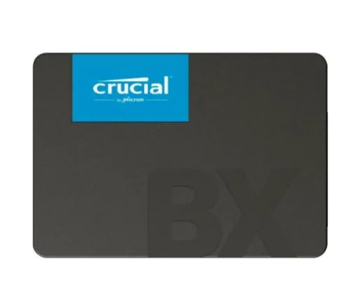 SSD Crucial BX500, 480GB, SATA, Leitura 540MB/s, Gravação 500MB/s - CT480BX500SSD1