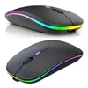 Product image Mouse Sem Fio Recarregável Led Rgb Clique Silencioso 2.4 Hz