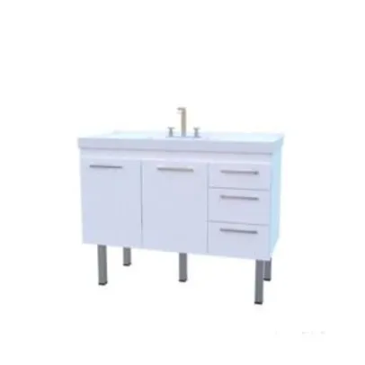 Gabinete de cozinha Hamal 2070 53x114cm branco Cerocha | R$229