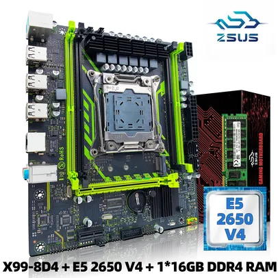 Placa Mãe  ZSUS X99-8D4