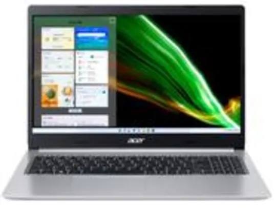 (OURO/ MAGALUPAY) Notebook Acer Aspire 5 AMD Ryzen 7 8GB 256GB RX 640 W 11 15,6 IPS