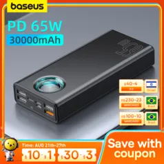 Powerbank Baseus 30000mAh 65W - Fast Charging