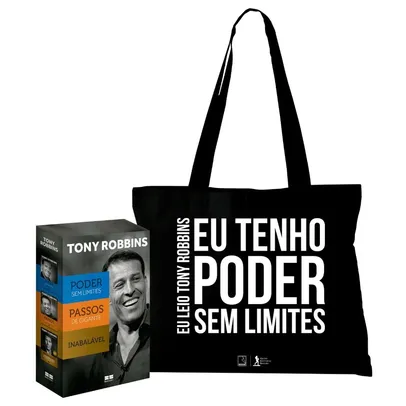 Box Tony Robbins (acompanha Ecobag) - 1ª Ed. | R$ 79