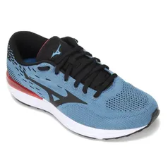 Tênis Mizuno Ocean Masculino - Azul+Vermelho (Tam 43) | R$150