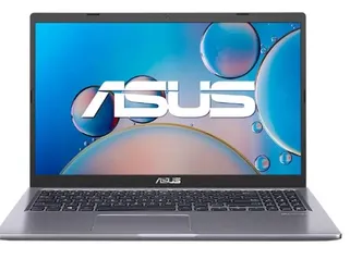 Notebook ASUS X515JA-EJ2734W Intel Core i5 1035G1 4GB 256GB SSD Windows 11 15,6" LED-backlit Cinza