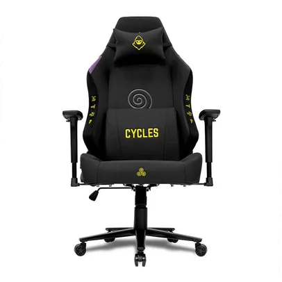 Cadeira Gamer Mancer Cycles, Preto e Amarelo, MCR-CYS-YEL01