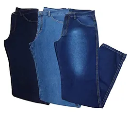 Kit 3 Calças Jeans Masculina Almix (38)