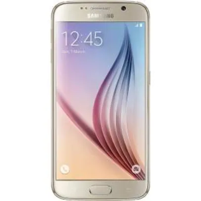 [KABUM] Samsung Galaxy S6 G920I,  32GB, 16MP, 4G, VIVO Desbloqueado - Branco R$1799,00