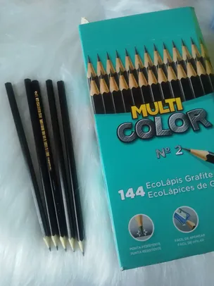 EcoLápis FABER-CASTELL MultiColor com 144 unidades