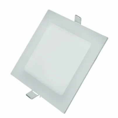 Painel LED de Embutir Quadrado 18W 6500K Luz Branca 22,8cm Branco Backlight - Glight