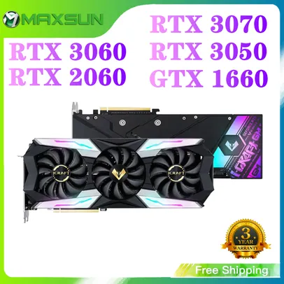 Placa de video: 1660 Ti Esport 6G (MAXSUN)