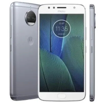 Smartphone Motorola Moto G5s Plus XT1802 32GB, Tela 5.5'', Dual Chip, TV Digital, Android 7.1, Câmera Traseira Dupla 13MP e 3GB RAM - R$1009