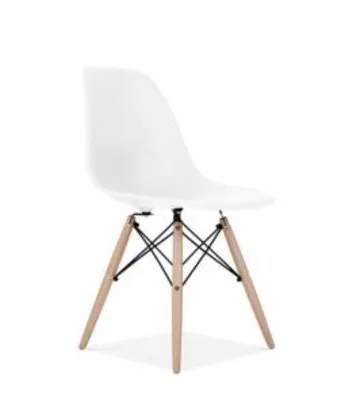 [Marketplace] Cadeira Eiffel Sala Jantar Cozinha Escritório Charles Eames Branca