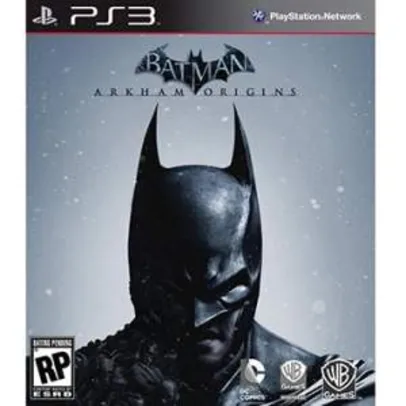 [e-fácil] Batman Arkham Origins PS3 por R$30