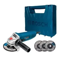 Esmerilhadeira Bosch GWS 850 4.1/2, 850 Watts, Com Acessórios - 220 Volts