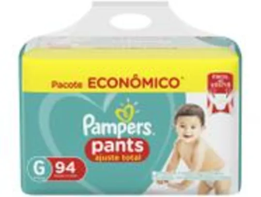 [C.ouro] Fralda Calça Pampers Pants Ajuste Total