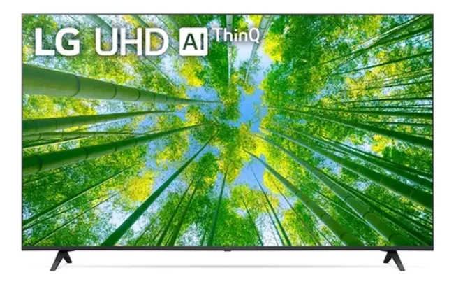 Smart TV 4K LG UHD 60'' Bluetooth HDR AI ThinQ Smart Magic Google Alexa 60UQ8050PSB