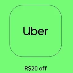 R$20 OFF na Uber para clientes NEXT