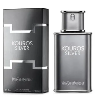 Perfume Kouros Silver EDT Masculino 100ml Yves Saint Laurent | R$180