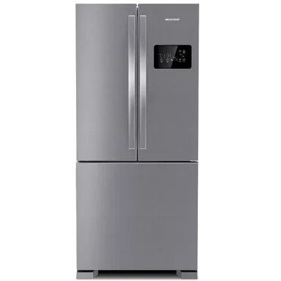 Geladeira Brastemp Frost Free Side Inverse 3 Portas A+++ 554 litros cor Inox - Outlet - BRO85AK_OUT