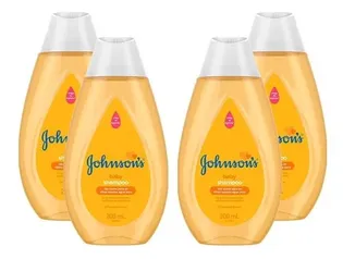 Kit Com 4 Shampoos Johnson's Baby Regular 200ml