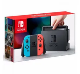 Console Nintendo Switch 32GB Neon - R$ 1484