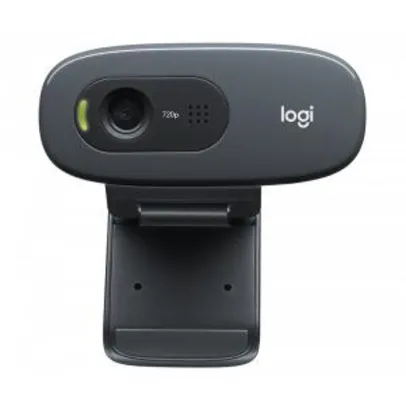 Webcam HD Logitech C270 | R$ 180