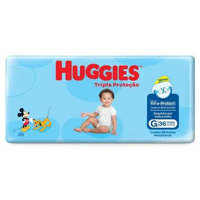 [APPL] Fralda Huggies Tripla Proteção G - 36 Fraldas