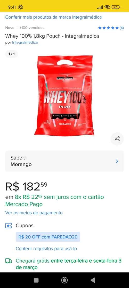 Imagen na descrição da promoção