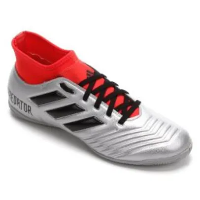 Chuteira Futsal Adidas Predator 19 4 S IN - Preto | R$126