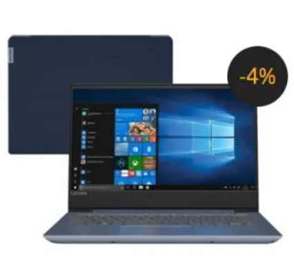 Notebook Lenovo Core i7-8550U 8GB 1TB Tela 14” Windows 10 Ideapad 330S - R$2.734