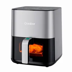 Fritadeira Air Fryer Sem Óleo Gaabor 4.5L, 1450W, 127V, Cinza - 50E02A