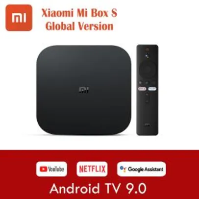 [AliExpress] Mi TV Box S com botão Prime | R$ 309
