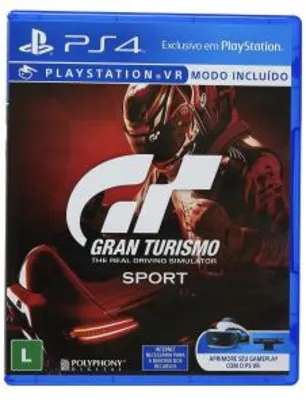 Grand Turismo Sport: The Real Driving Simulator - PlayStation 4