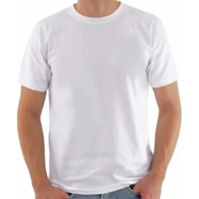 Camiseta Masculina Básica Manga Curta | R$12