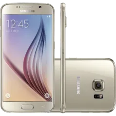 [Cartão Americanas] Samsung Galaxy S6 32GB 4G Android 5.0 Tela 5.1" Câmera 16MP - Dourado