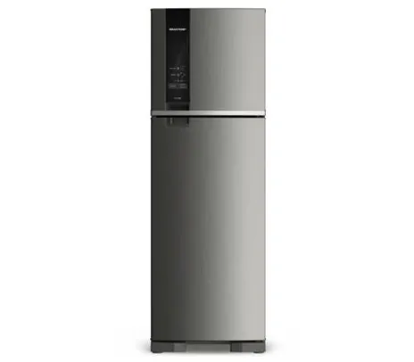 Geladeira Brastemp Frost Free Duplex 400 litros cor Inox com Freeze Control - BRM54HK