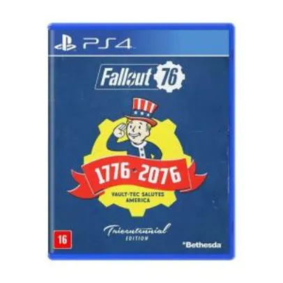 Game Jogo Fallout 76 (edição Tricentenária) - Ps4