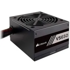 Fonte Corsair 650W 80 Plus White VS650 - CP-9020172 | R$ 399