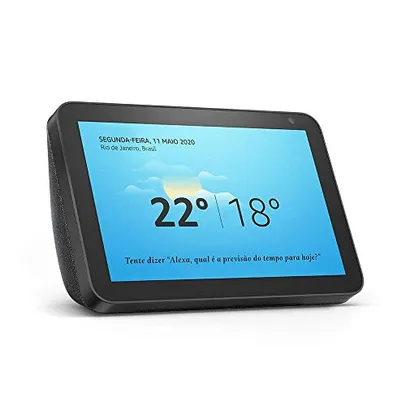 PRIME Echo Show 8 (1ª Geração): Smart Speaker com tela de 8" e Alexa -